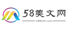 58美文网logo,58美文网标识